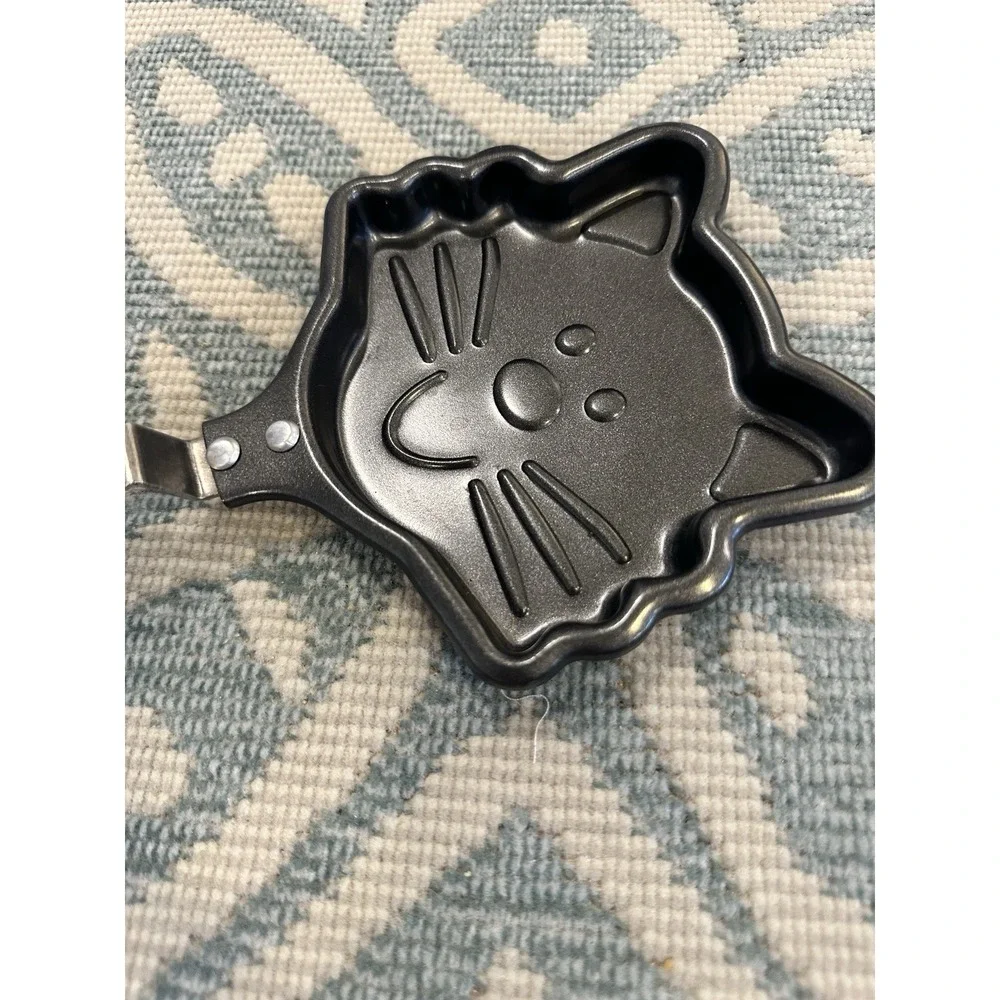 Cat Face Mini Pancake Frying Pan Non-Stick‎ Skillet Cartoon Breakfast Cookware